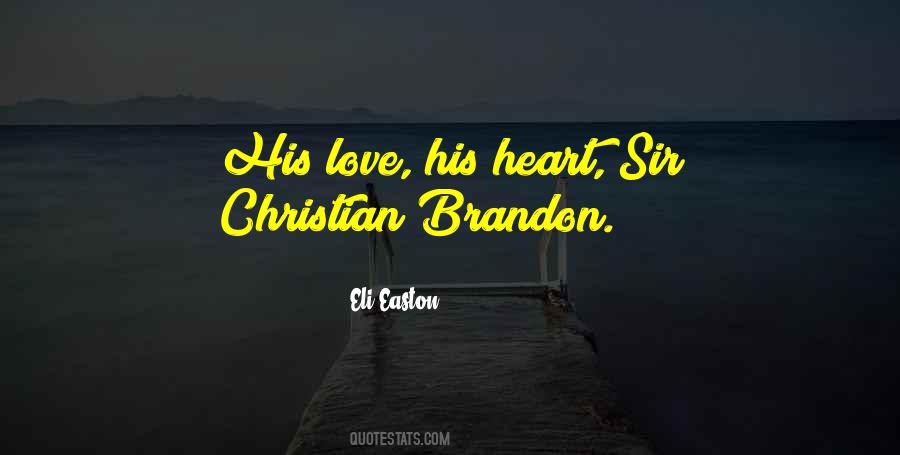 Quotes About Brandon #1800264