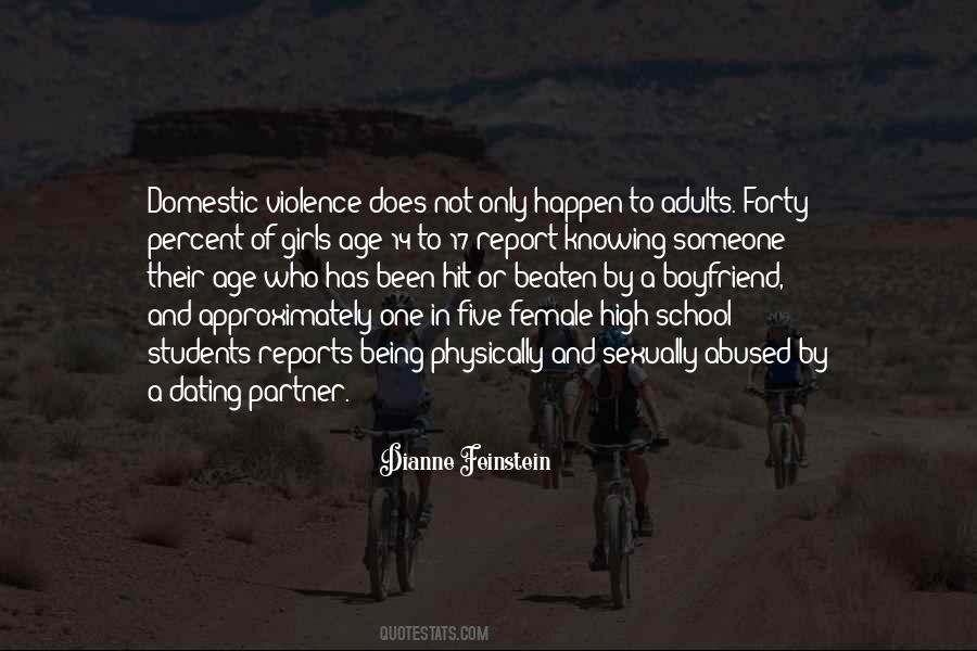 Quotes About Dating Violence #924434