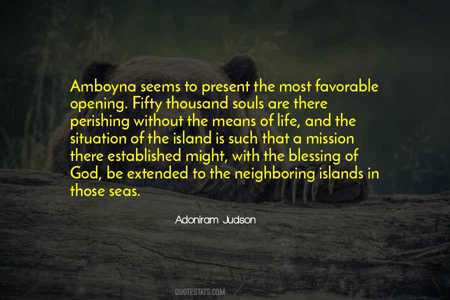 Thousand Islands Quotes #1323330