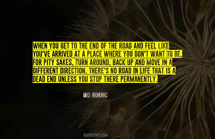 Road In Life Quotes #1156517