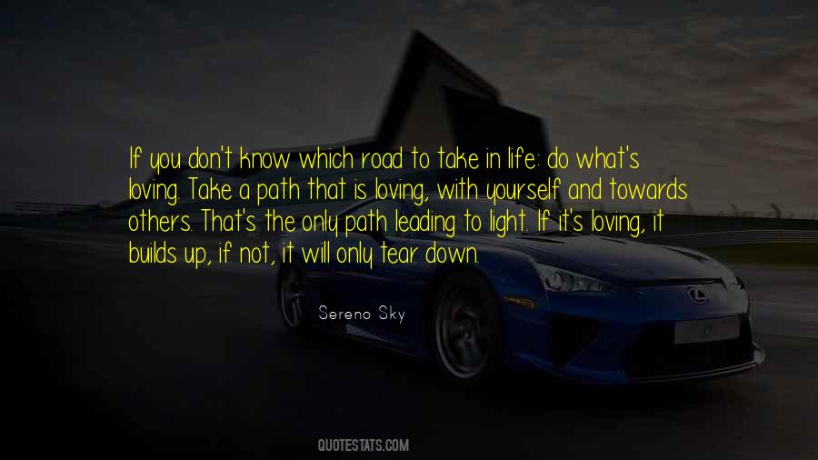 Road In Life Quotes #370759