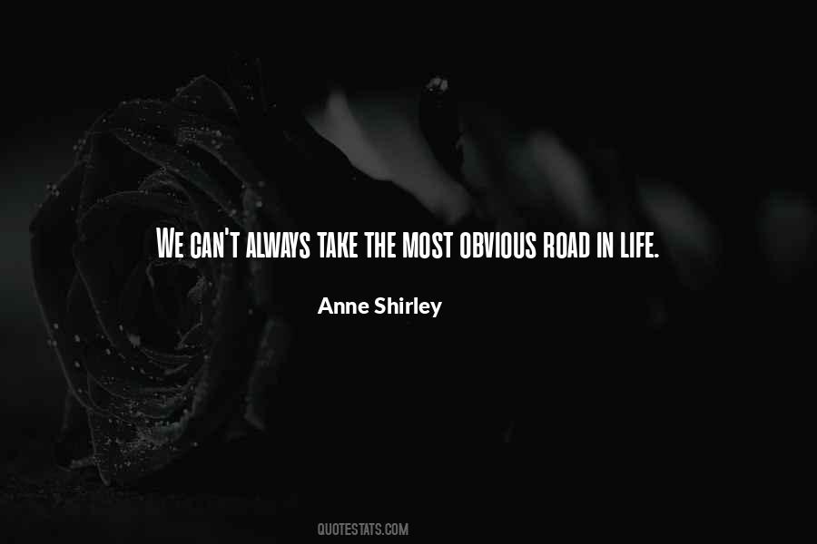 Road In Life Quotes #37866