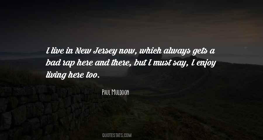 In Jersey Quotes #163038