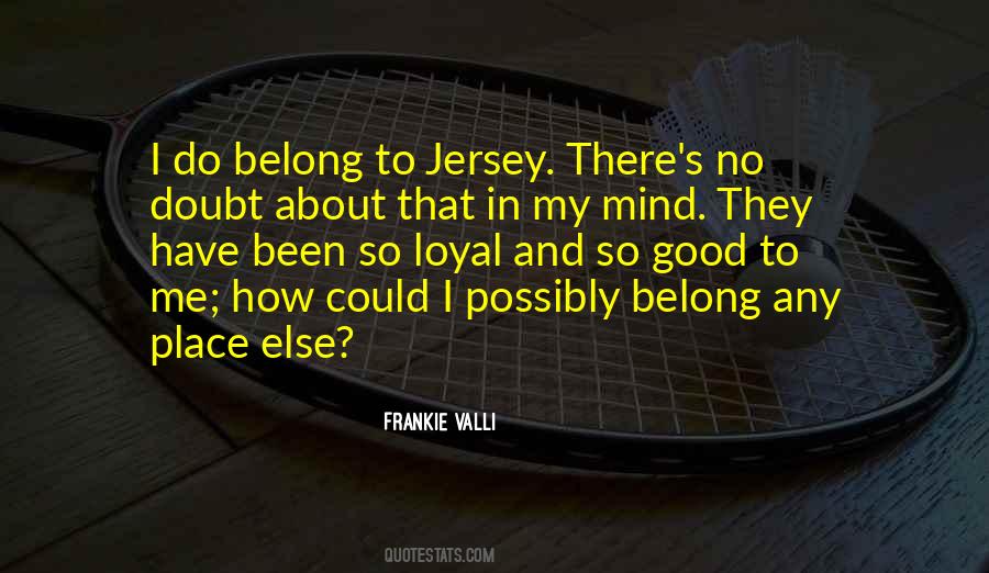 In Jersey Quotes #271129