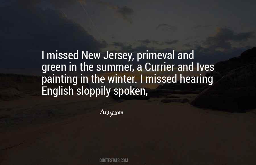 In Jersey Quotes #488538