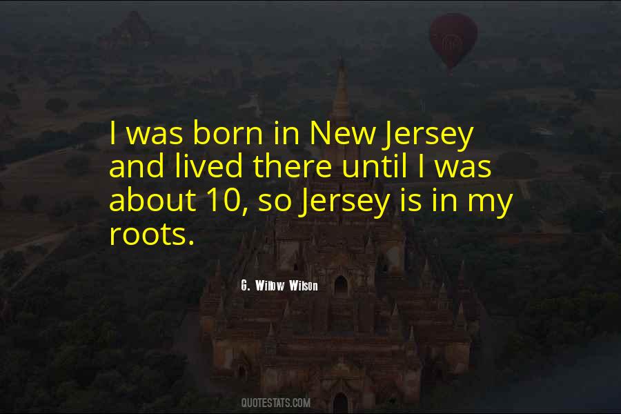In Jersey Quotes #637113