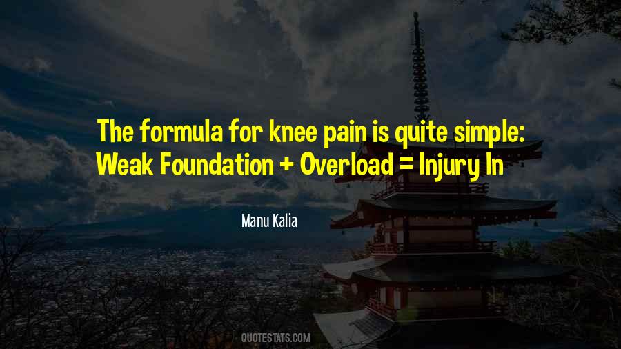 Quotes About Knee Pain #1586133