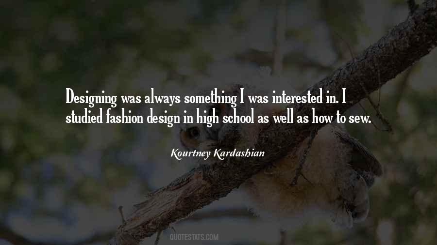 Quotes About High Fashion #1476541