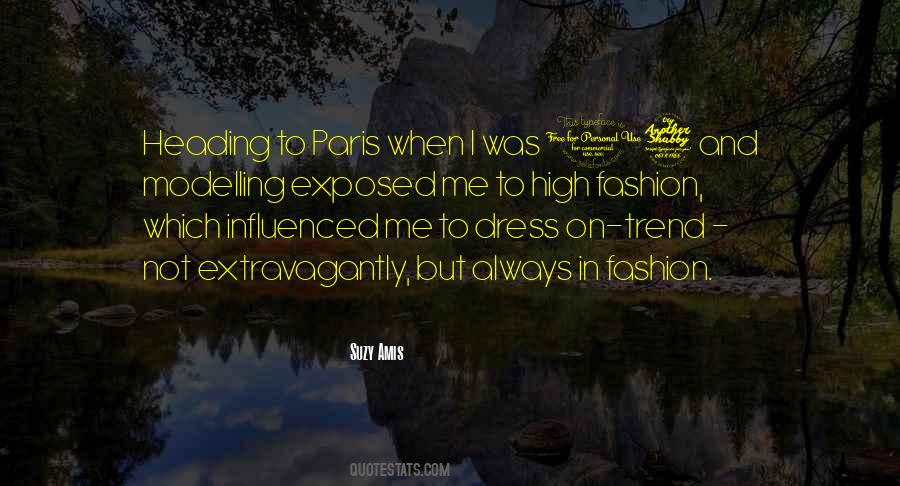 Quotes About High Fashion #1773362