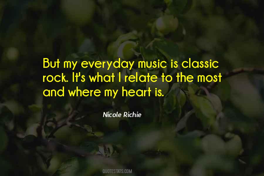 Music My Heart Quotes #409468