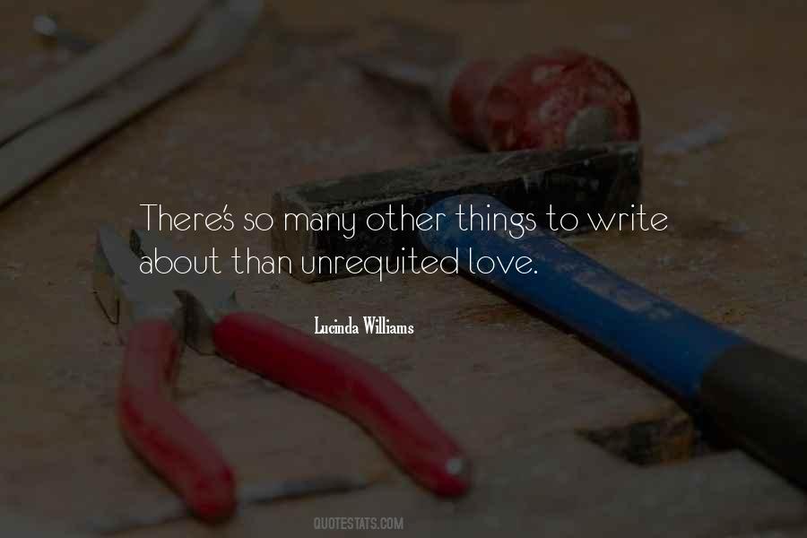 Quotes About Unrequited Love #1428270