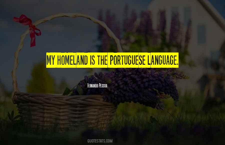 Quotes About Portuguese Language #11306