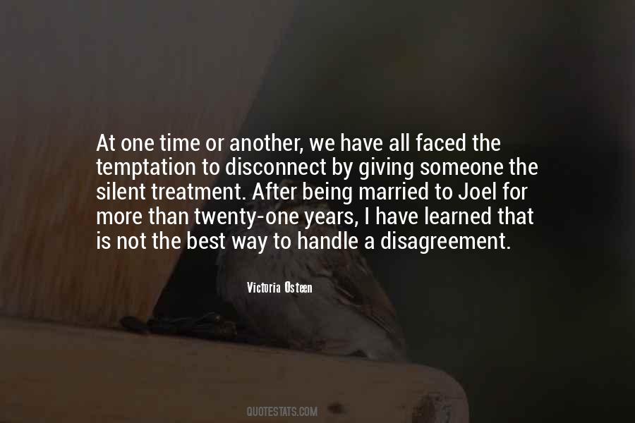 Quotes About Silent Treatment #352676