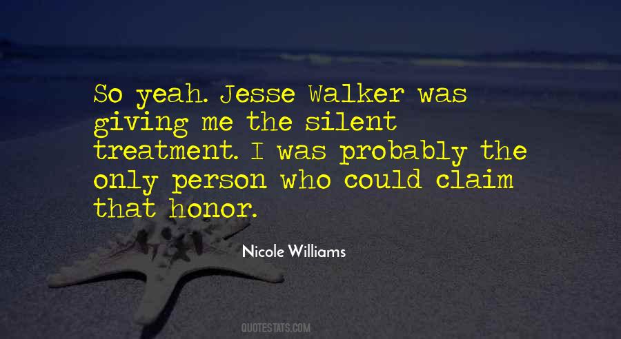 Quotes About Silent Treatment #889621