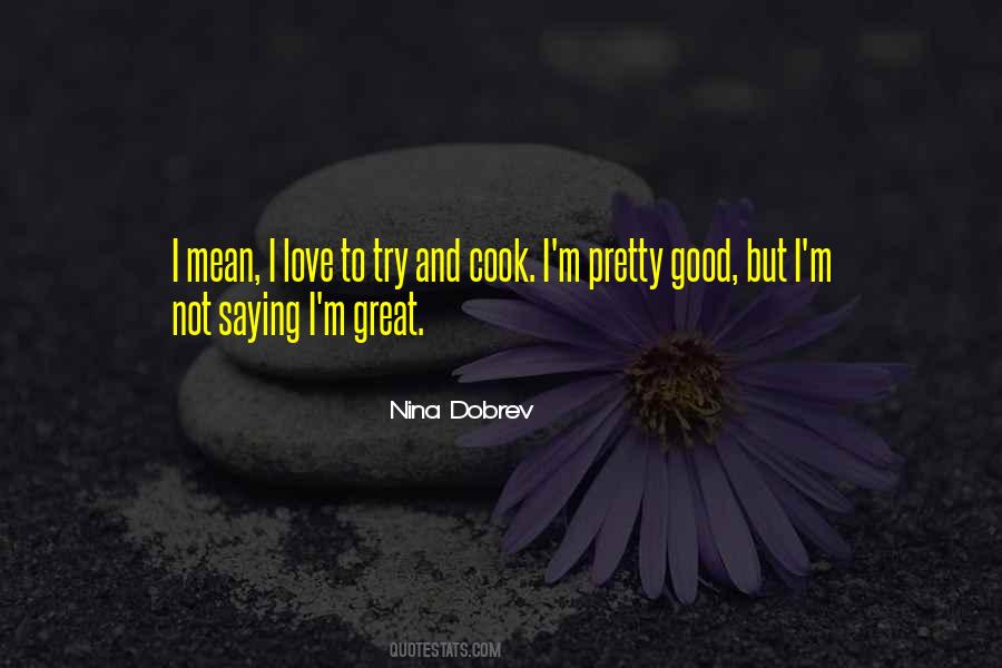 Quotes About Cook And Love #272914