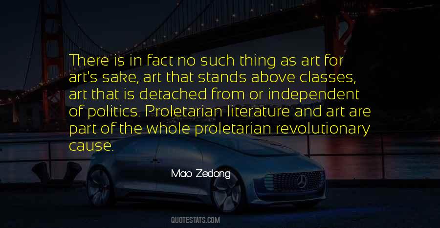 Quotes About Art And Politics #35359
