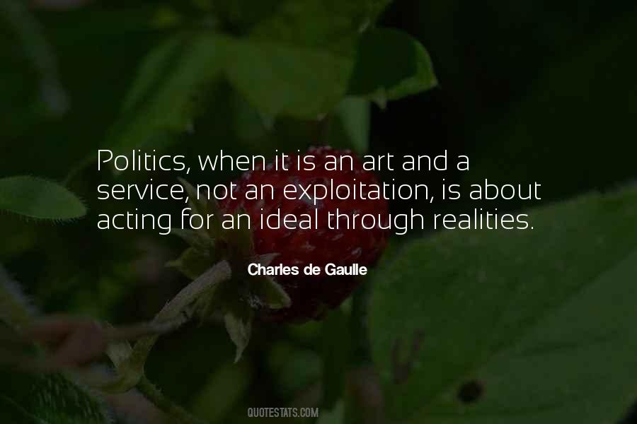 Quotes About Art And Politics #677588