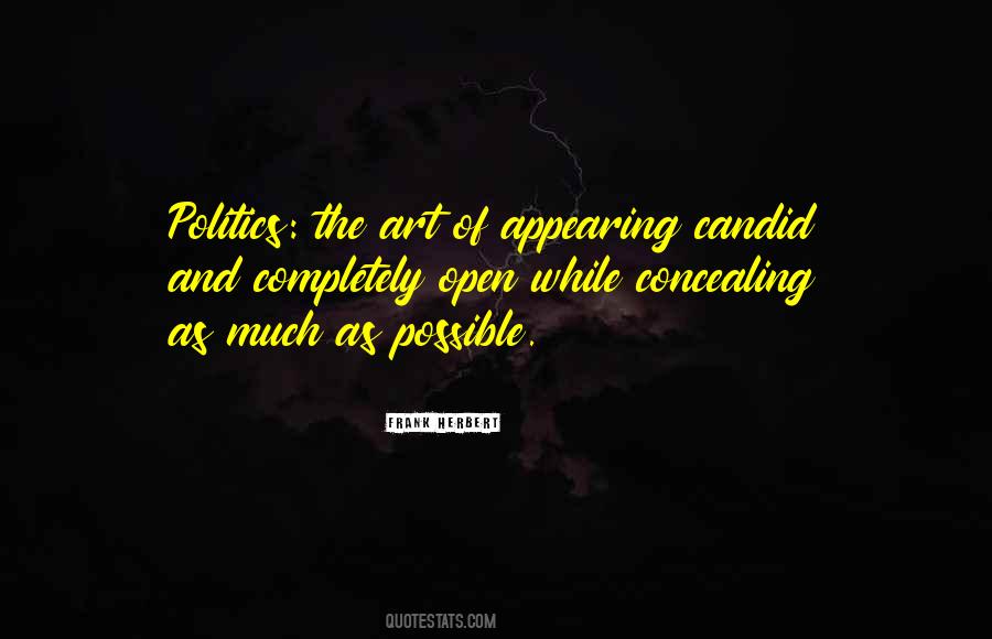 Quotes About Art And Politics #94499