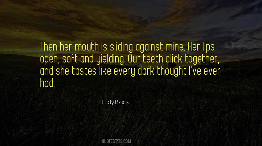 Dark Thought Quotes #1672120