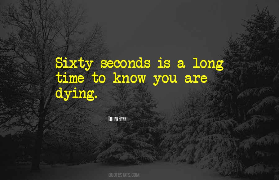 Sixty Seconds Quotes #630697