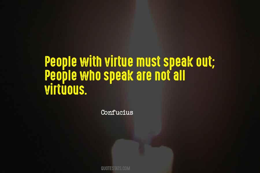 Quotes About Virtuous #1254257