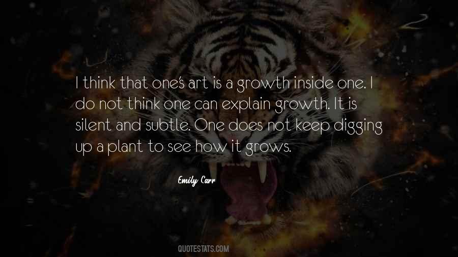 Quotes About Plant Growth #666407