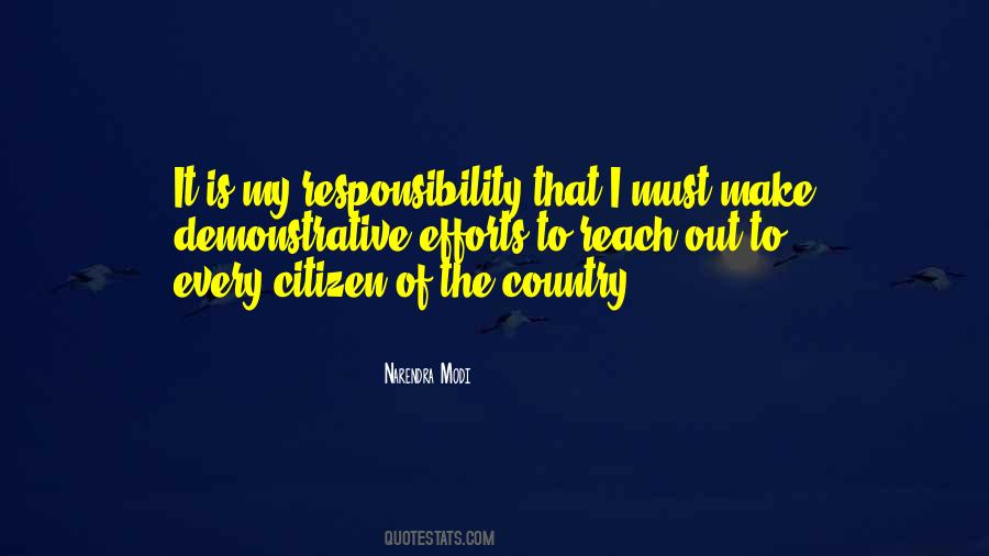 Responsibility That Quotes #1149462