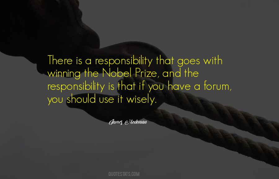 Responsibility That Quotes #821928