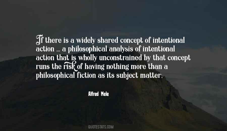 Philosophical Fiction Quotes #1094450
