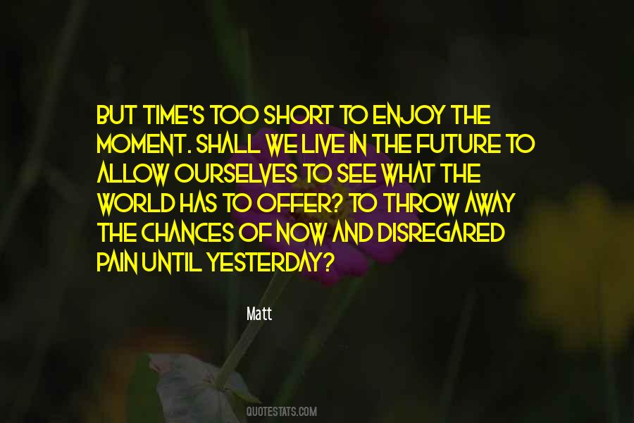 Admonishes Us Quotes #1746902