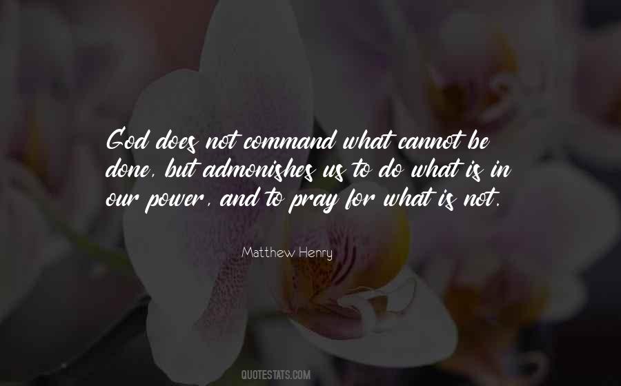Admonishes Us Quotes #625557