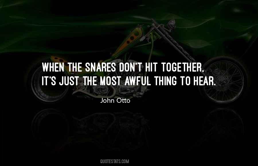 Quotes About Snares #1247697