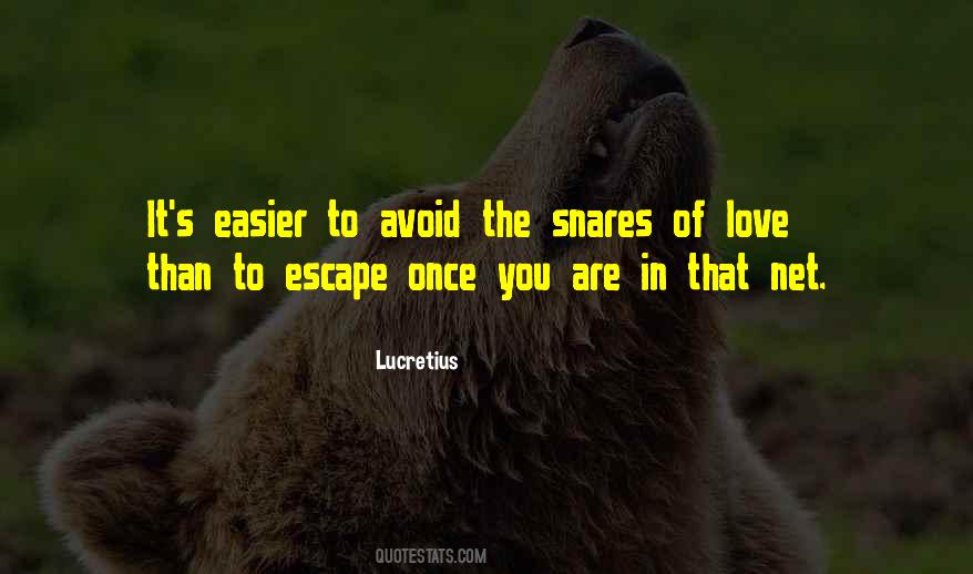 Quotes About Snares #127900