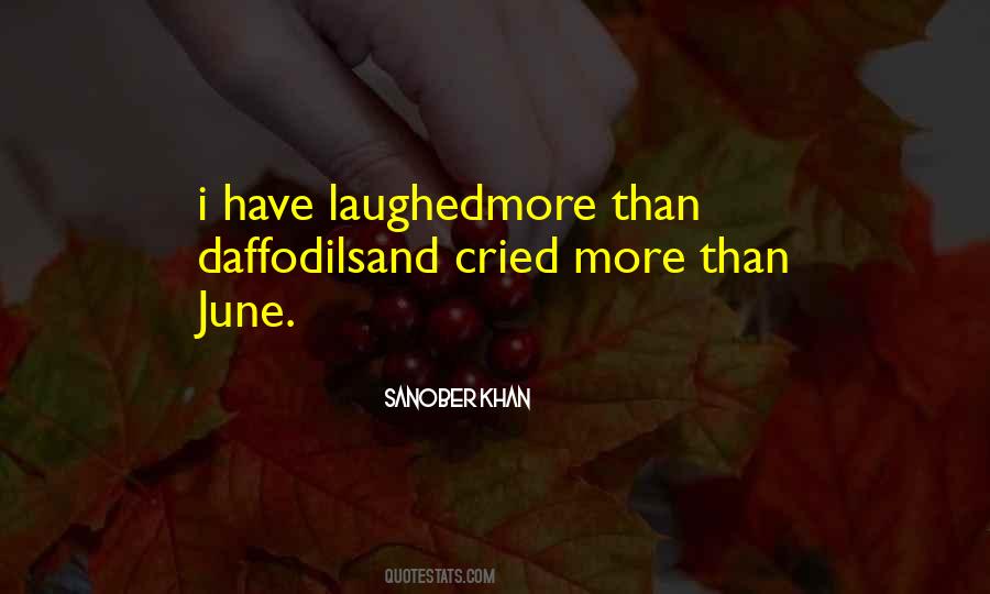 Quotes About June #1242397