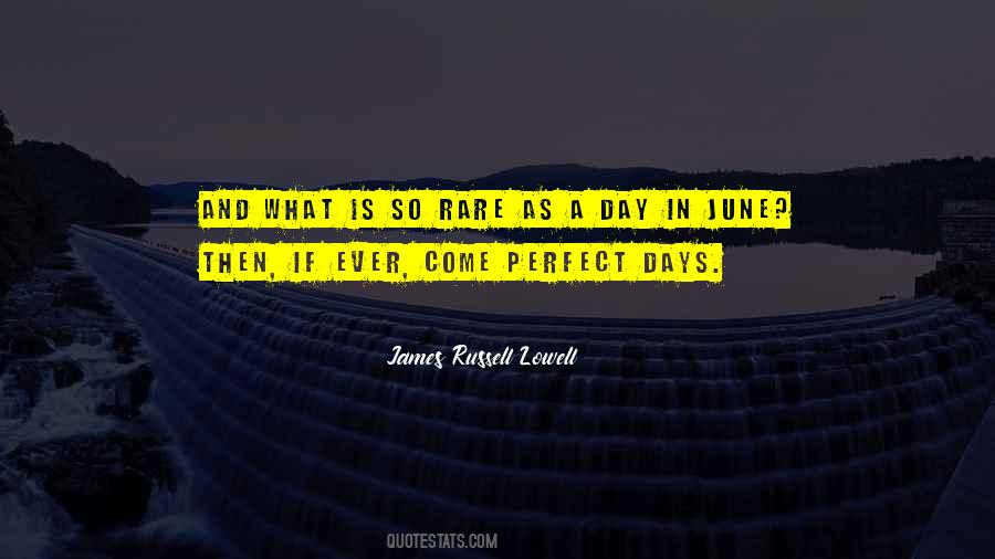 Quotes About June #1247771