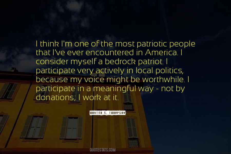 Quotes About Local Politics #1276295