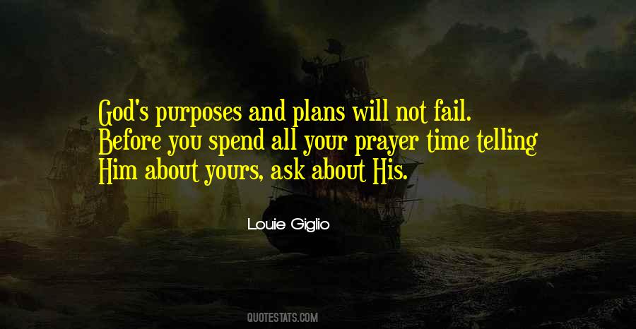 Quotes About Plans And God #1081838