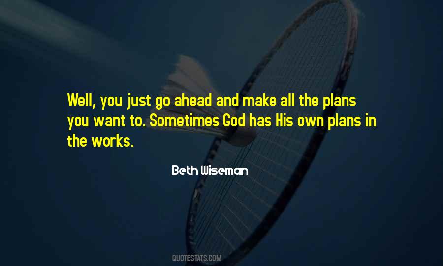 Quotes About Plans And God #259268