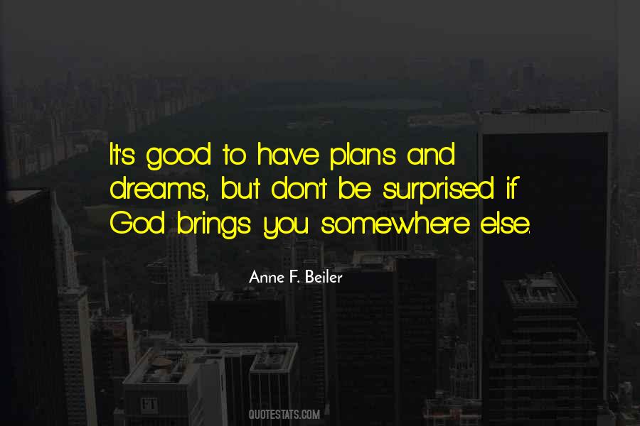 Quotes About Plans And God #703070