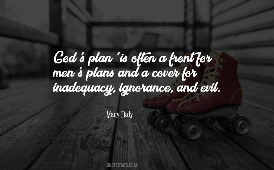 Quotes About Plans And God #849813