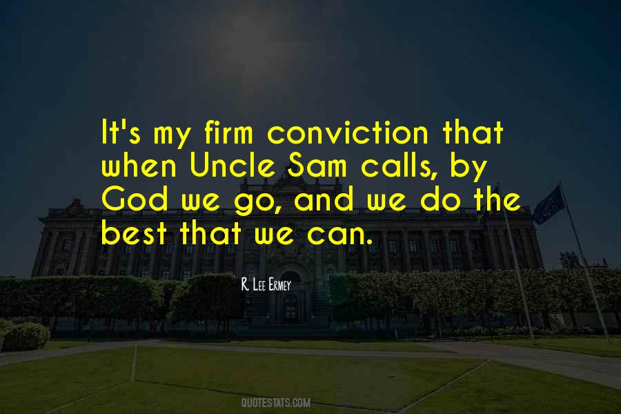Quotes About Conviction #1669191