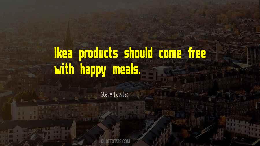 Quotes About Free Meals #275779