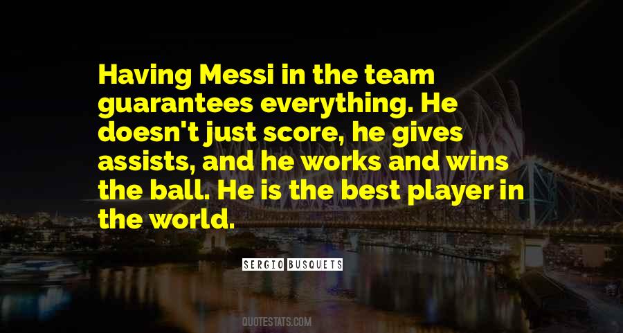 Quotes About Busquets #778888