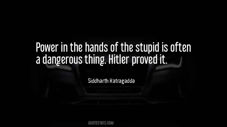 Quotes About Hitler #72862