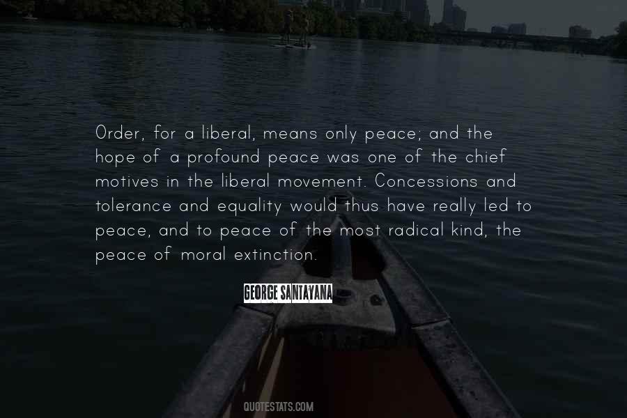 Peace And Tolerance Quotes #688998