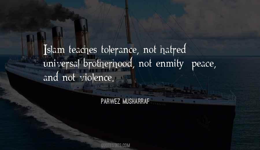 Peace And Tolerance Quotes #759212
