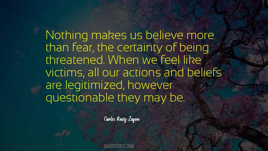 Quotes About Beliefs #1807658