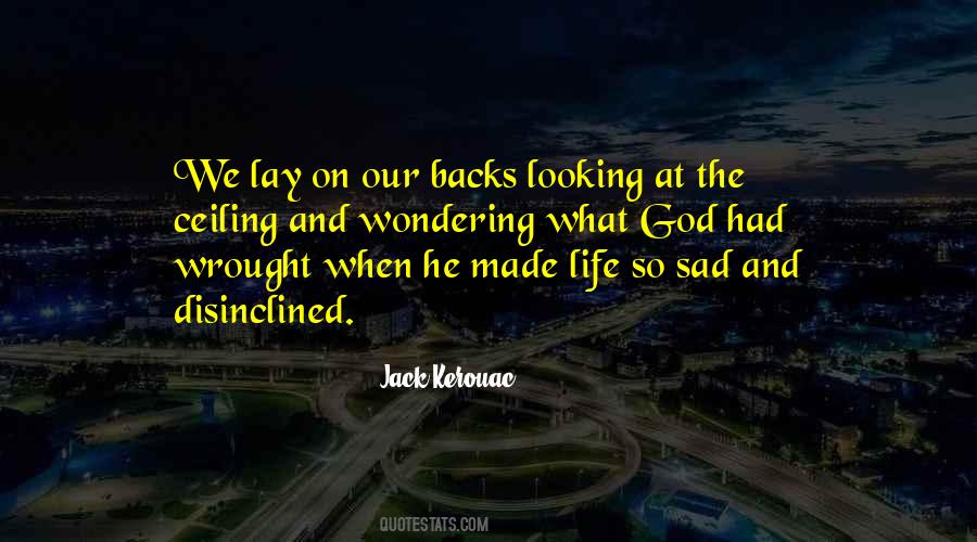 Our Backs Quotes #1328475