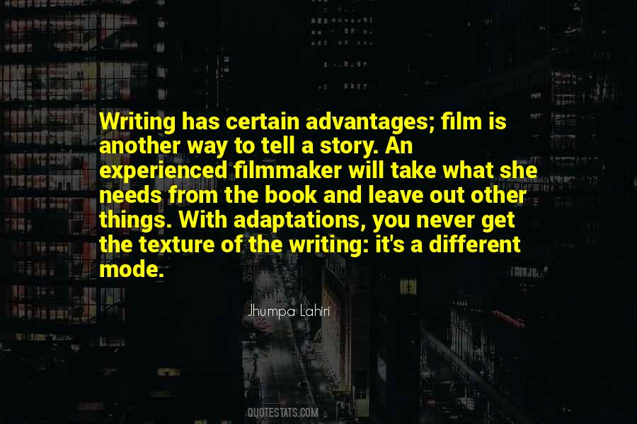 Quotes About Film Adaptations #147804
