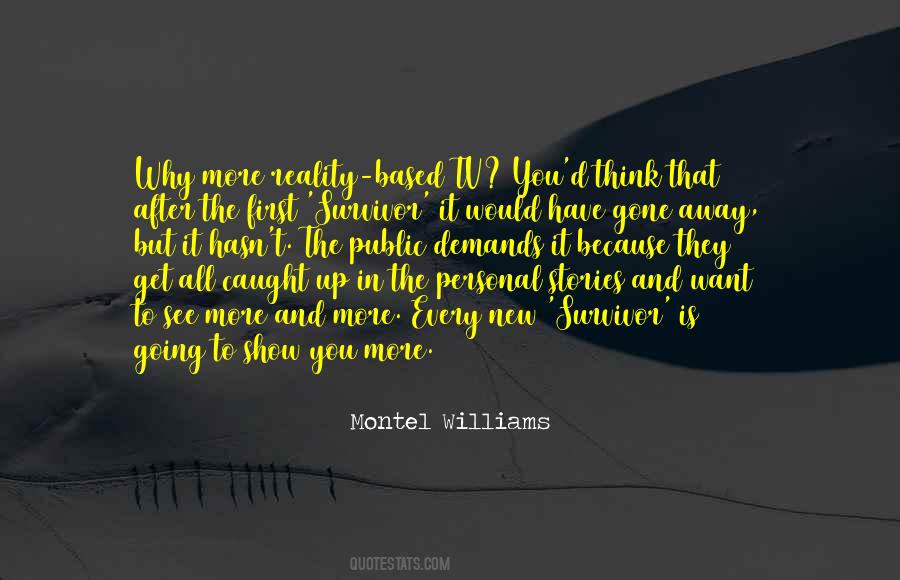 Reality Tv Show Quotes #1507343